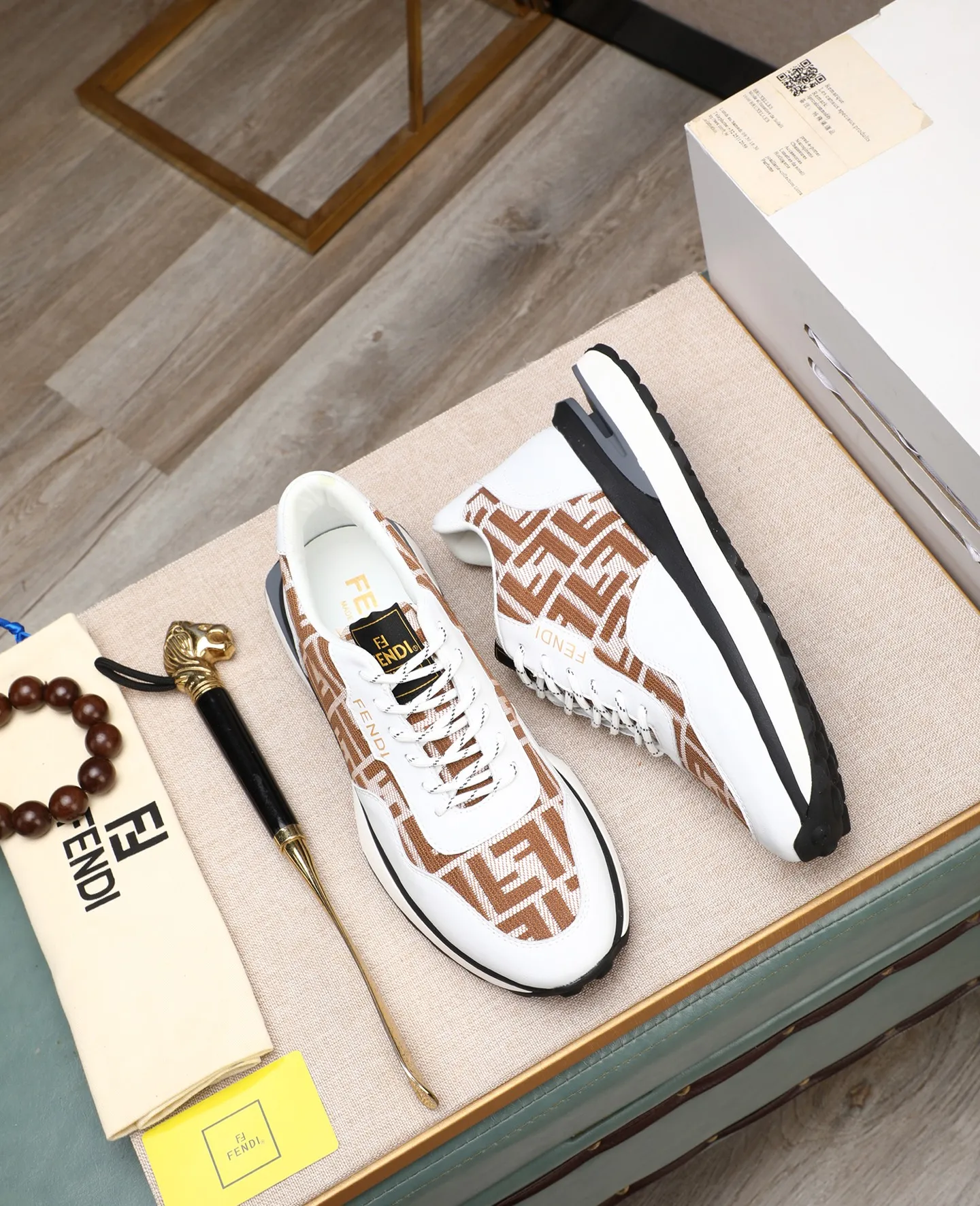 Men's shoes 💰460🕷🕷[FENDI] Fendi fashionable casual men's shoes 🇨🇳Original official website 1:1 model opening, new models are available first 💯Not high-profile but avant-garde, simple About low-key and fashionable, super versatile style 🌿 Made of original cowhide ➕ Pigskin lining 🎋 The version is comfortable on the feet, so rigorous for any small place, and the workmanship is first-class 🍍38-44 Large quantities in stock